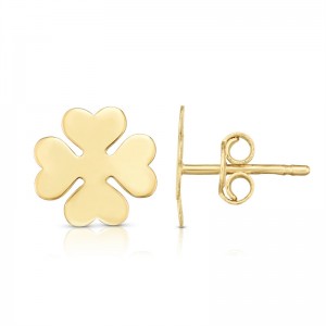 Fashion flower stud earrings custom jewelry manufacturer