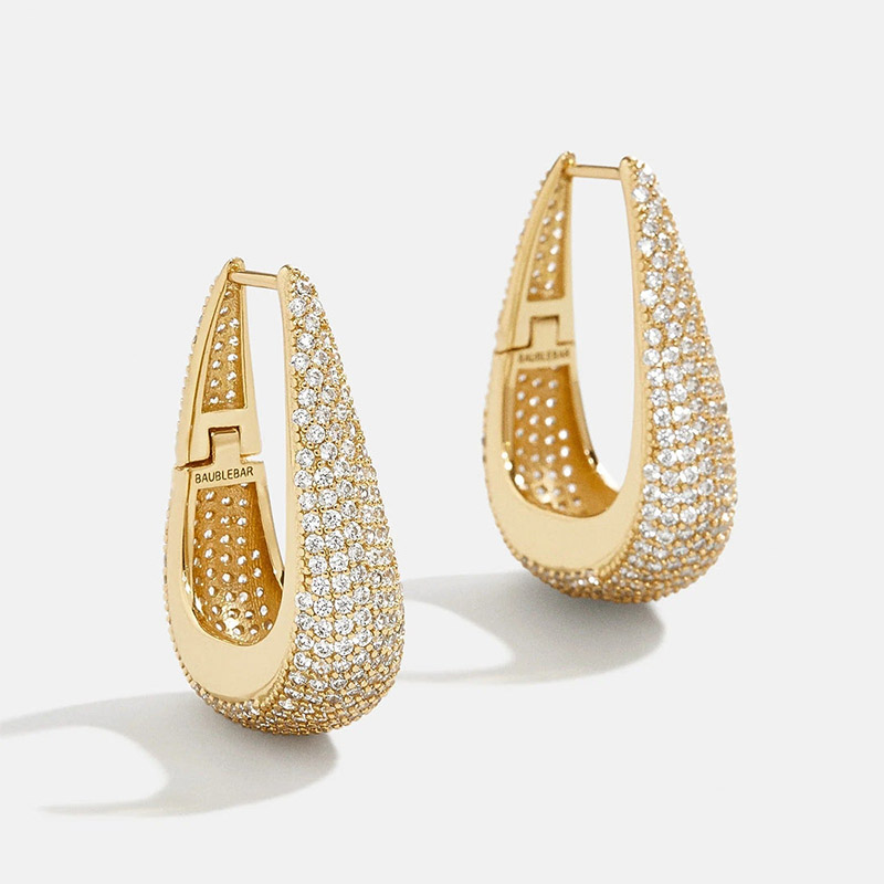 Custom 18K Gold Gracie Earrings For Women Manufacturer