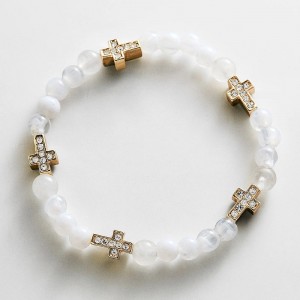 Mind semi-precious bracelet outsource custom jewelry production manufacturer