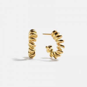 18K Gold Cece Earrings custom OEM ODM Jewelry Factory