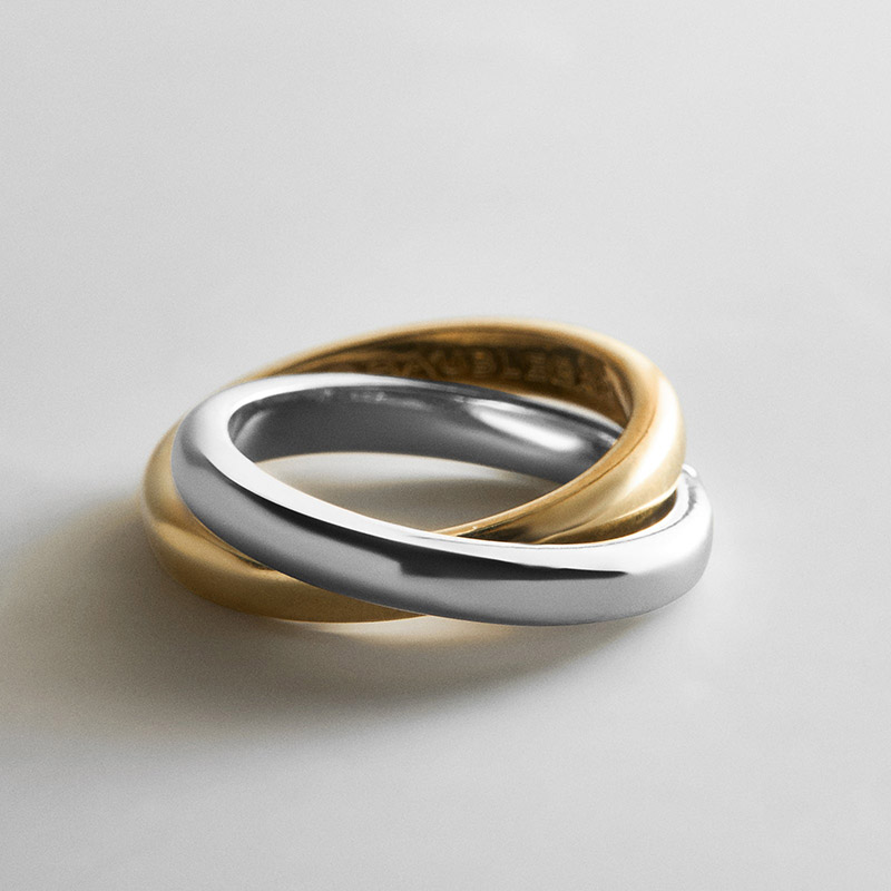 JINGYING : Melanie Waterproof Criss-Cross Ring Outsource Production Manufacturer