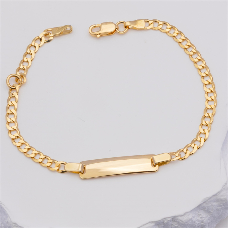 Gold plated silver bracelet original equipment manufacturer