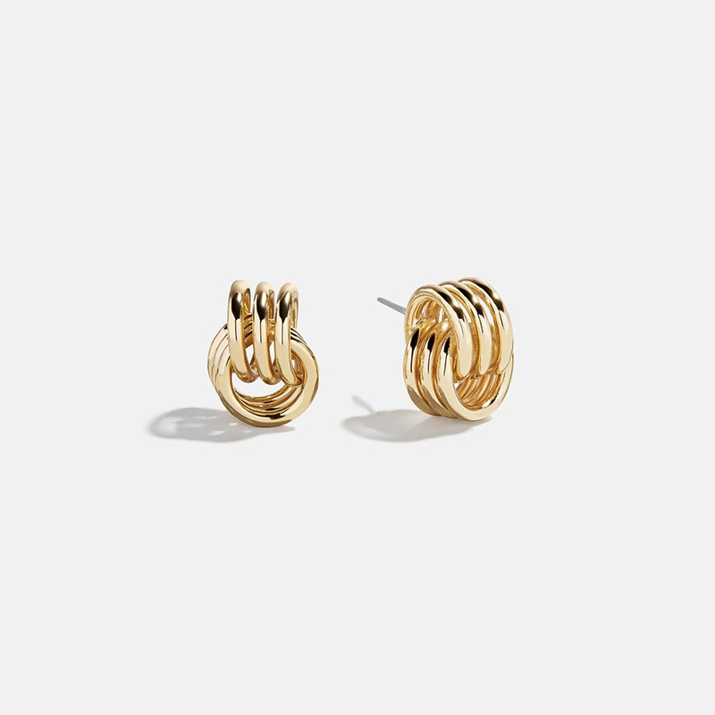 JINGYING Provide Shiloh Gold Earrings OEM ODM Custom Service