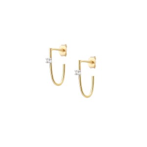 Making a Custom gold plated silver earring from JINGYING manufacturer