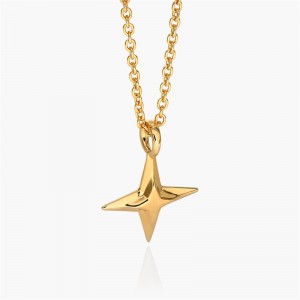 JINGYING :Custom Design Manufacturer Of Northern Star Necklace with engraving