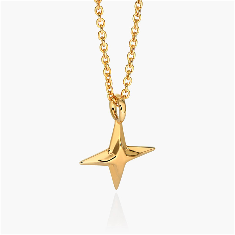 JINGYING :Custom Design Manufacturer Of Northern Star Necklace with engraving