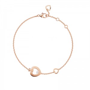 Jewelry OEM ODM service for rose gold filled bracelet in 925 silver