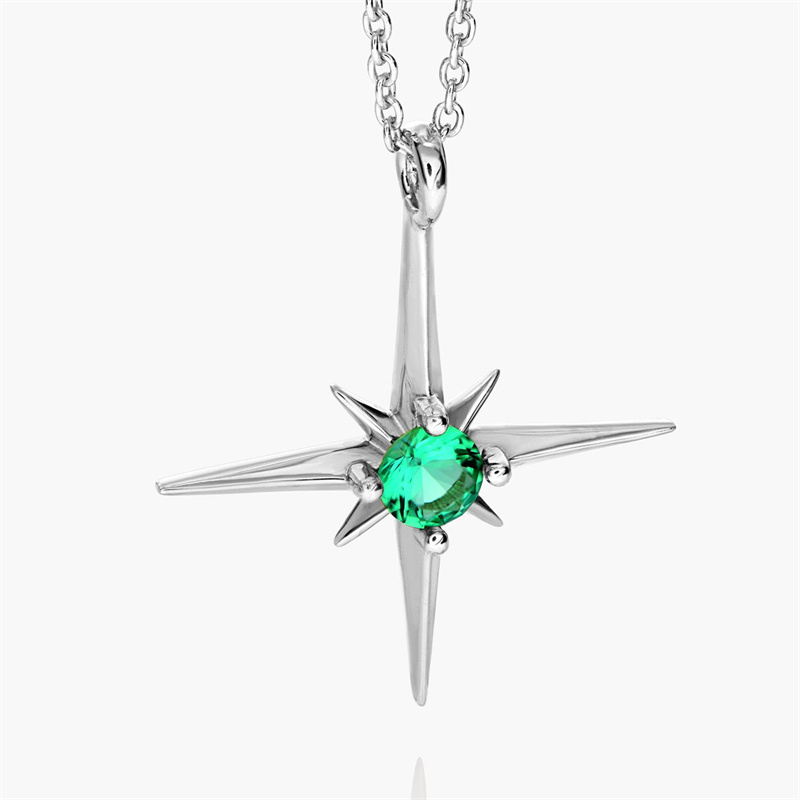 JINGYING: 925 sterling silver star necklace custom women jewelry manufacturer