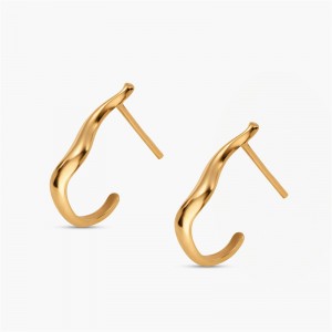 Custom jewelry manufacturer of silver 925 earrings vermeil gold