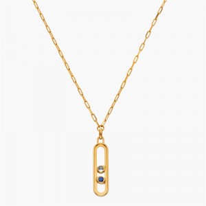 Move Uno long necklace custom design jewelry manufacturer