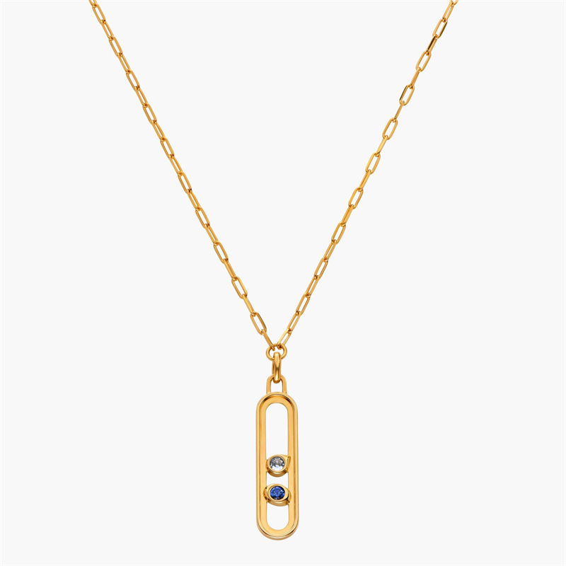 Move Uno long necklace custom design jewelry manufacturer