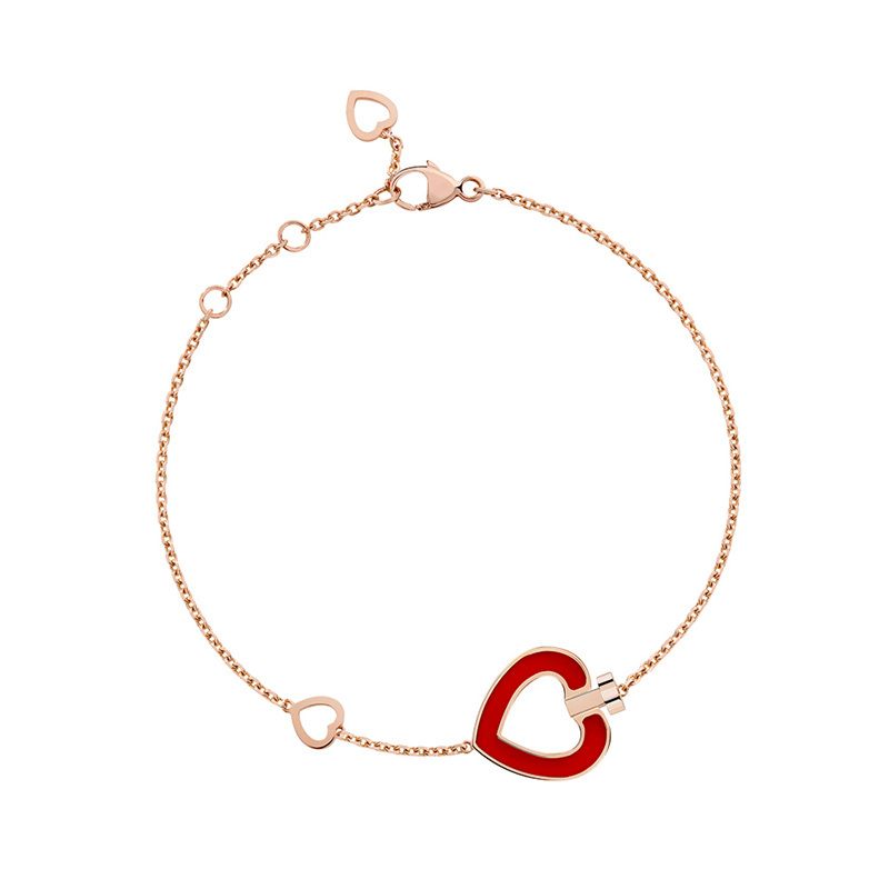 Custom design love silver bracelet oil drop jewelry OEM ODM factory