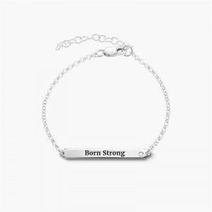 ID name bracelet making custom jewelry manufacturer