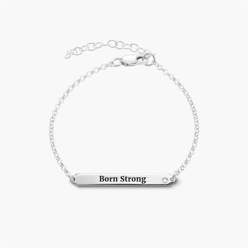 ID name bracelet making custom jewelry manufacturer