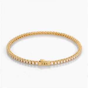 Supporting full tennis bracelet OEM/ODM customization