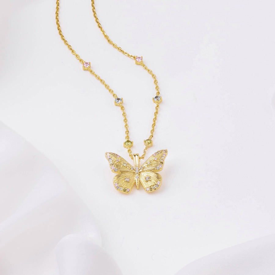 Butterfly Pendant Necklace OEM Jewellery Manufacturing Process