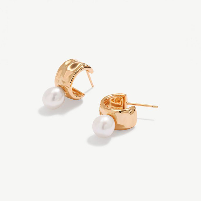 Pearl Earrings on Sterling Silver Fashion Gold Vermeil Jewelry: OEM/ODM Manufacturer Guide