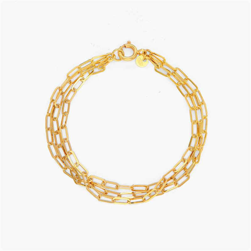 Custom bracelet in brass, silver plated , High-quality anti-tarnish coating, Polished finish