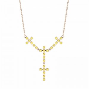 LOW MOQ for cross necklace customization