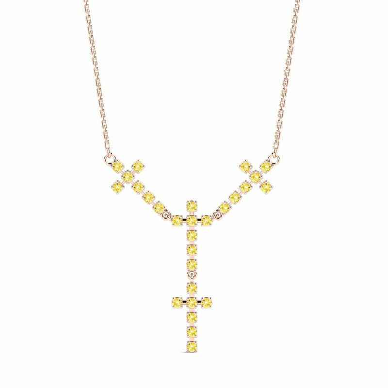 LOW MOQ for cross necklace customization