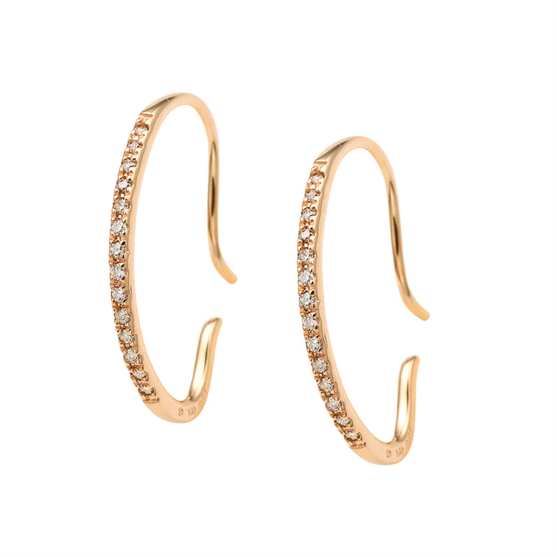 GOSSAMER Diamond Earring Outsource Custom Jewelry Production Company