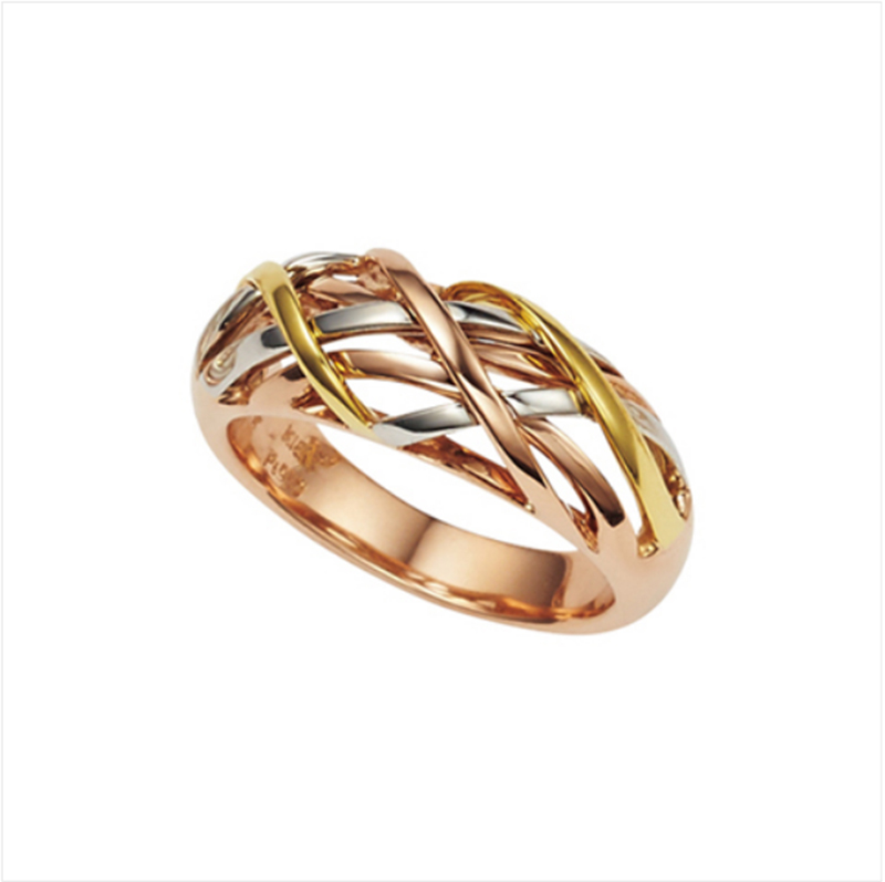 Fabricante personalizado de joyería de plata esterlina 925 del anillo de oro del oro 18K al por mayor