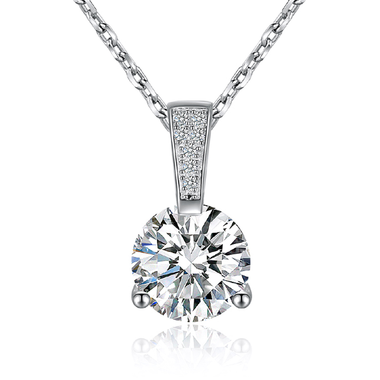 Custom wholesale Solitaire Necklace | Fashion Necklaces | Sterling Silver Necklaces Custom |  Pendants Wholesale