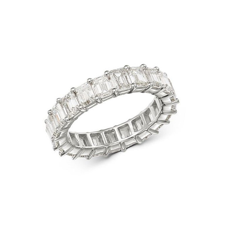 Chruthaigh monarcha jewelry 14K White Gold Vermeil mórdhíoltóir saincheaptha fáinní CZ airgid sterling 925