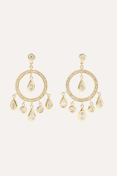 custom wholesale 14K gold Cubic Zirconia earrings Jewelry Factory Jewelry OEM ODM