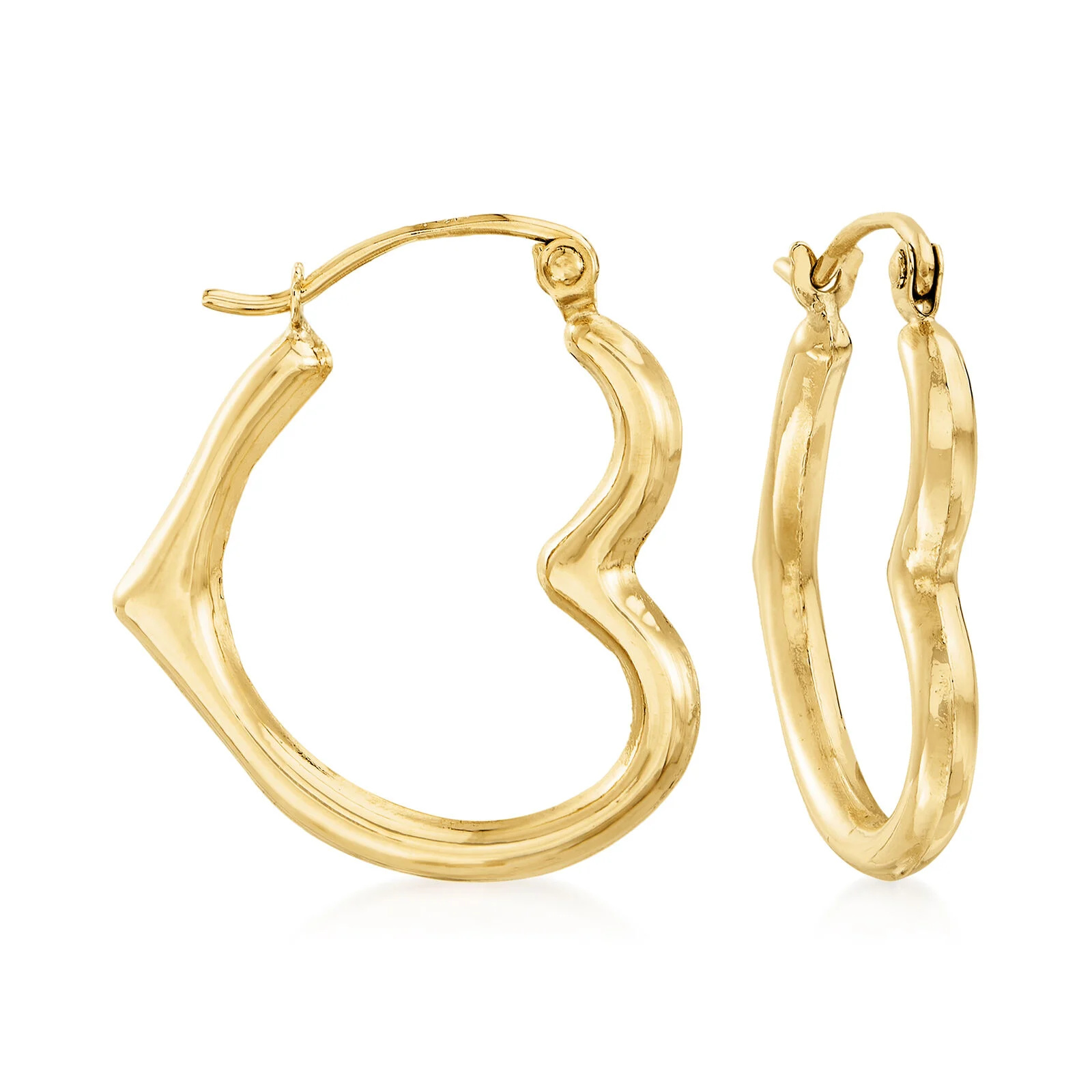 U.S. Silver Jewelry Client Orders 3,500 Pairs of Custom 14kt Yellow Gold Heart Hoop Earrings from JINGYING