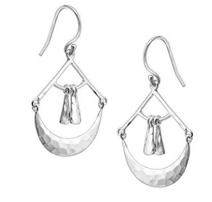 Pasgemaakte groothandel Swing By Sterling Silver Drop Oorbelle