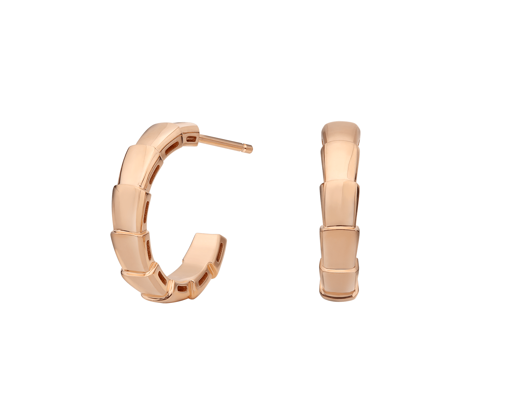 Boucles d'oreilles en or rose 18 carats, bijoux de conception OEM, bijoux OEM/ODM, vente en gros