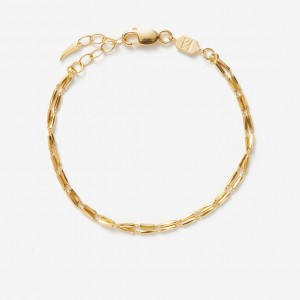 18K Custom Jewelry in silver bracelet chain