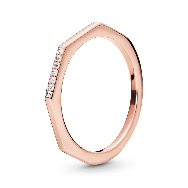 anel de ouro rosa 18K OEM feito sob medida personalizado em prata esterlina 925 joias finas OEM ODM fábrica