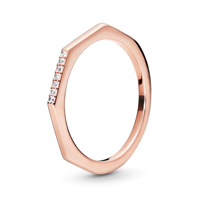 Bague en or Rose OEM 18 carats sur mesure, bijoux fins en argent sterling 925, usine OEM ODM