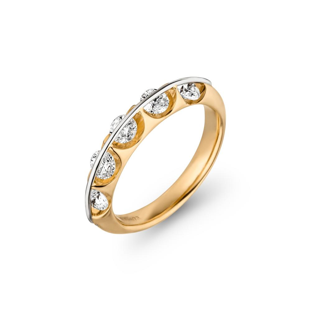 18K Yellow Gold Filled Ring Jewelry custom OEM jewelry supplier