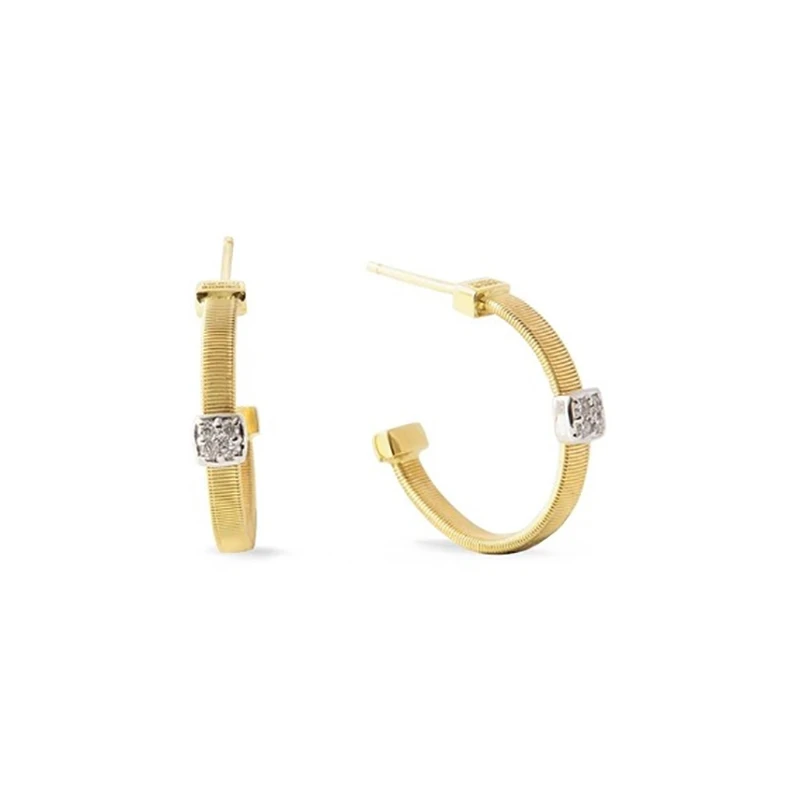 OEM/ODM Jewelry 18K Yellow Gold Hoop Earrings wholesale Custom Silver Jewelry China