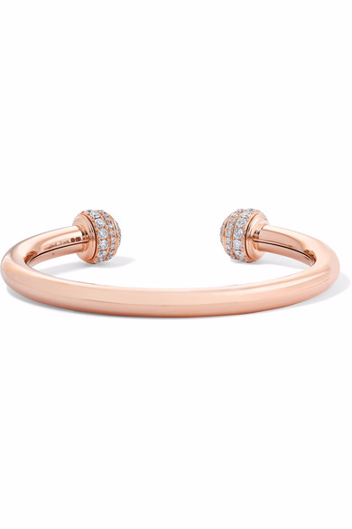 custom wholesale 18K rose gold cuff