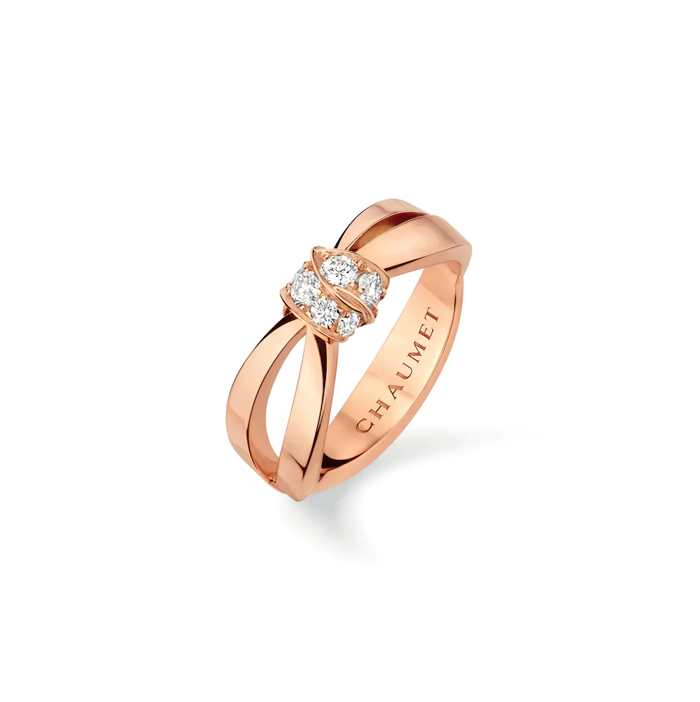 OEM / ODM Juweliersware 18K roosgoue ring groothandel 925 Sterling Silwer Juweliersware Vervaardiger