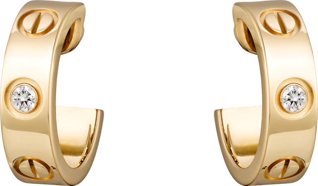 18K yellow earrings white gold custom wholesale