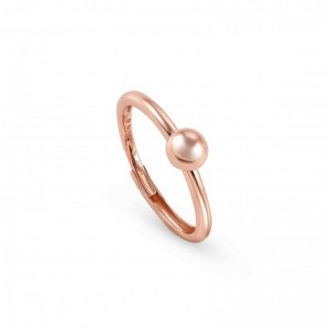 18k Rose gold vermeil Soul Rose Gold Ring custom made by 925 sterling silver manufacturer