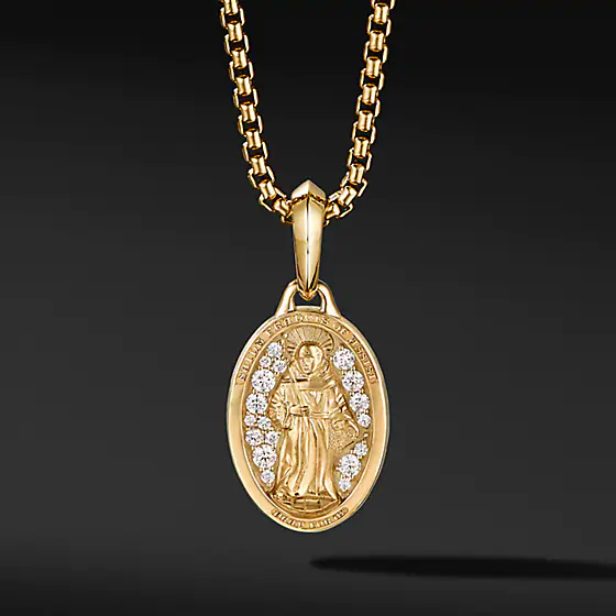 Wholesale 18k gold OEM/ODM Jewelry customized pendant fine jewelry supplier