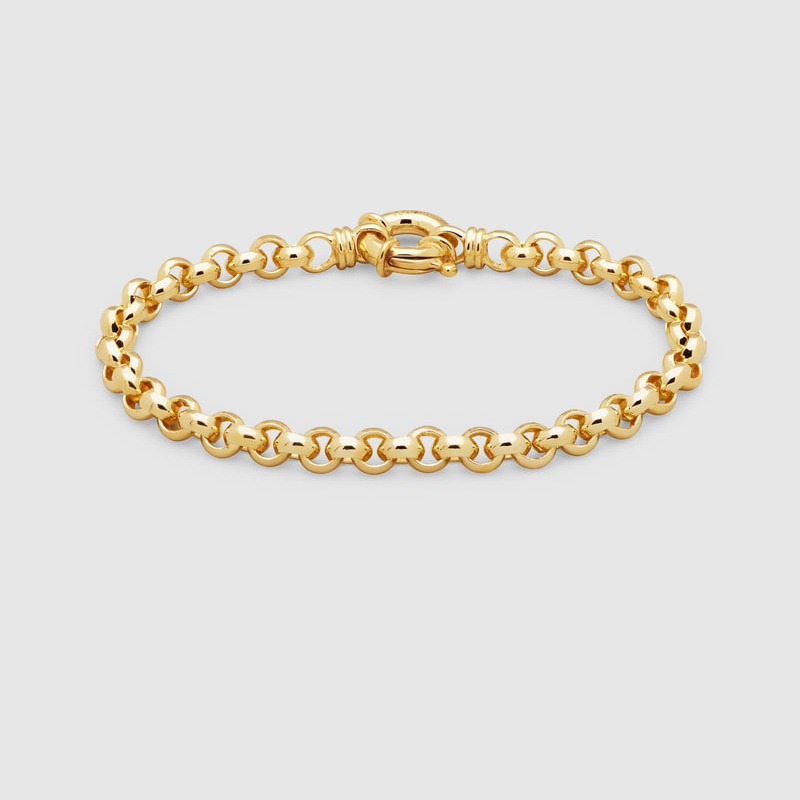 Bracelet óir plátáilte 18k monaróir jewelry mórdhíola saincheaptha