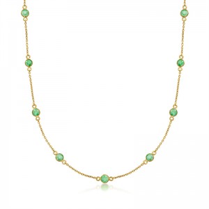 Advantages of JINGYING OEM Necklace in 18kt Gold Over Sterling Silver Jewelry Services