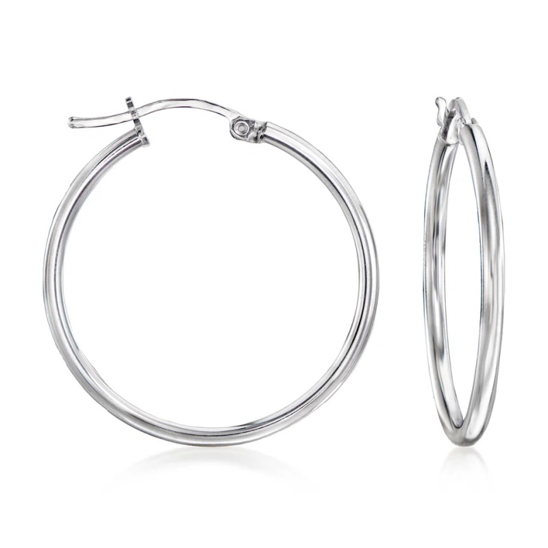 Custom Premium Gold & Silver Jewelry Manufacturer OEM ODM Sterling Silver Hoop Earrings