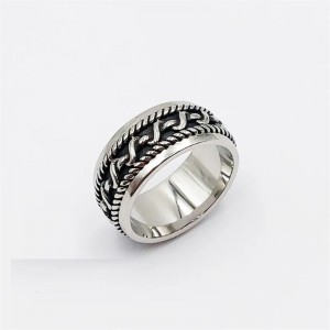 JINGYING : Vintage Silver Ring Custom Jewelry Factory