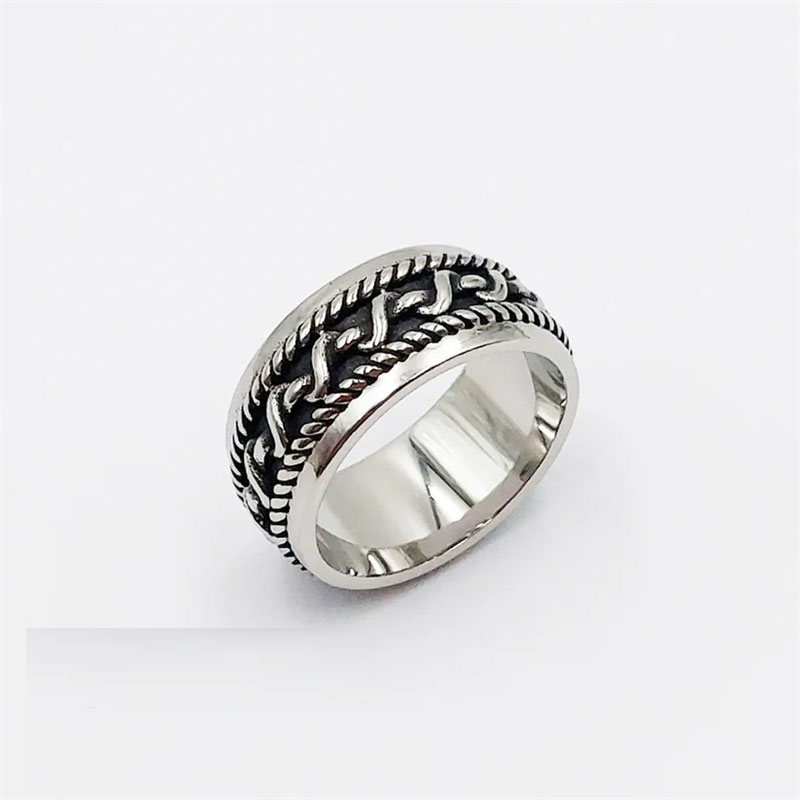 JINGYING : Vintage Silver Ring Custom Jewelry Factory