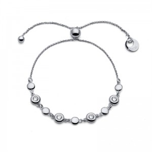 JINGYING offer custom-designed bracelet in 925 sterling silver with gold plating