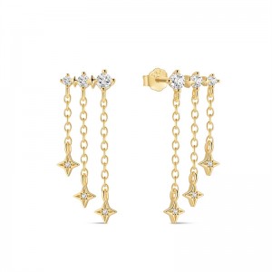 Shooting Star Dangle Studs OEM service supplier