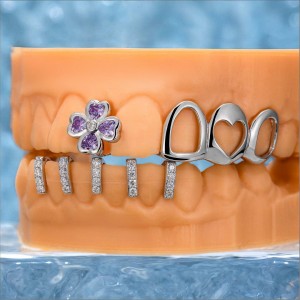 Custom gold grillz teeth